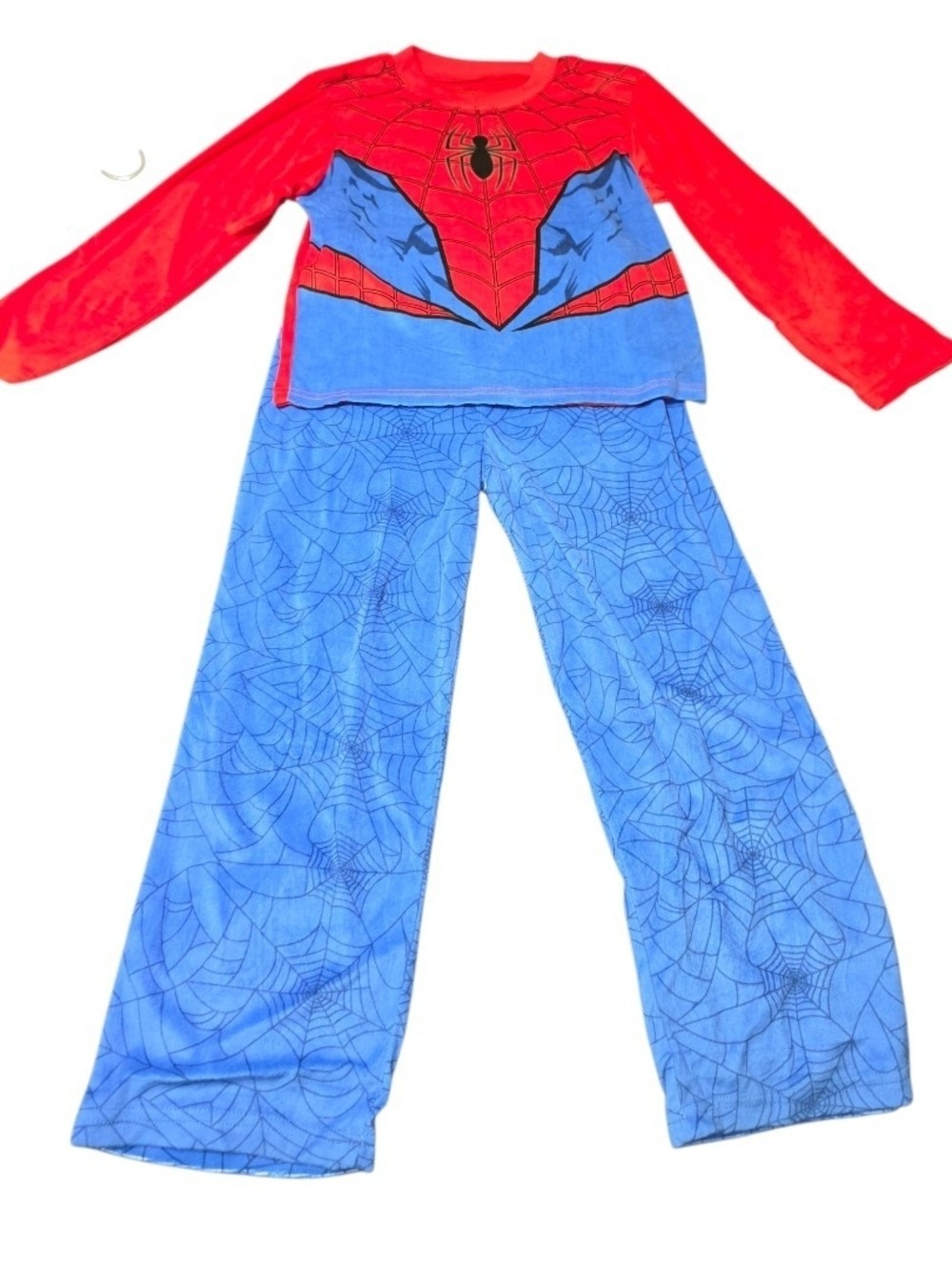 Marvel Spiderman Boy's Pajama Set Size Large (10)